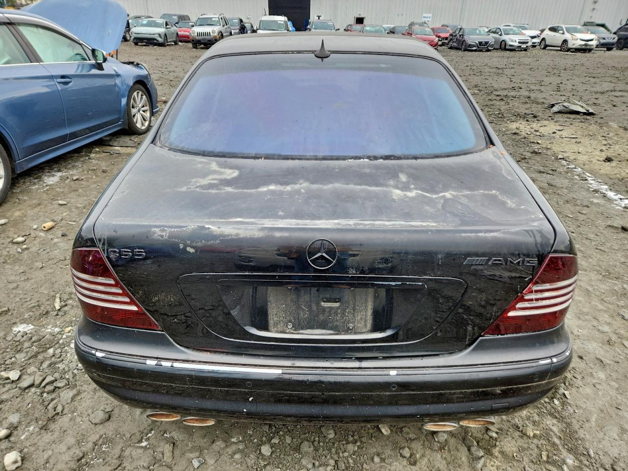 2003 Mercedes-benz S 55 Amg Black vin: WDBNG74J33A367548