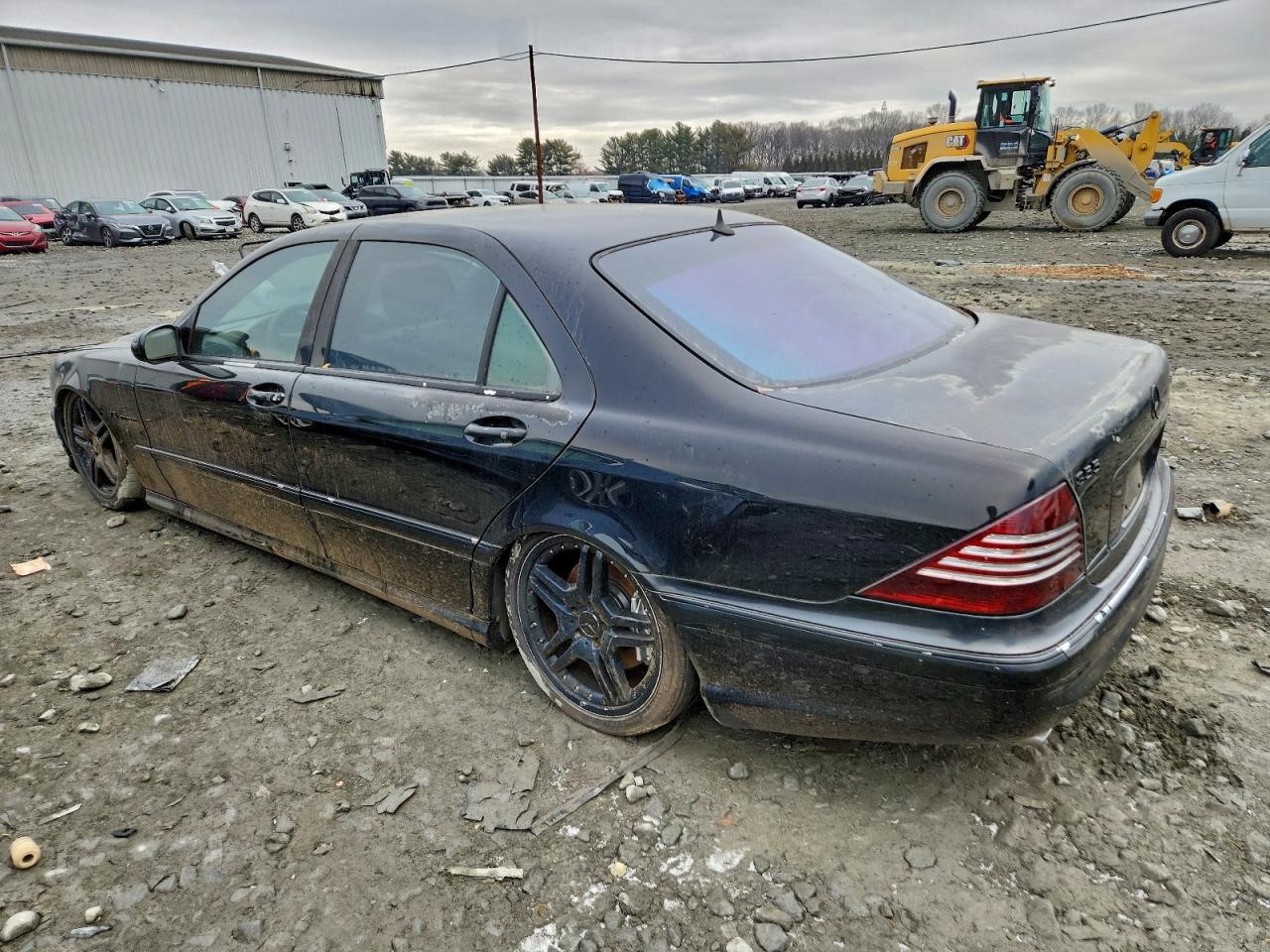 2003 Mercedes-benz S 55 Amg Black vin: WDBNG74J33A367548