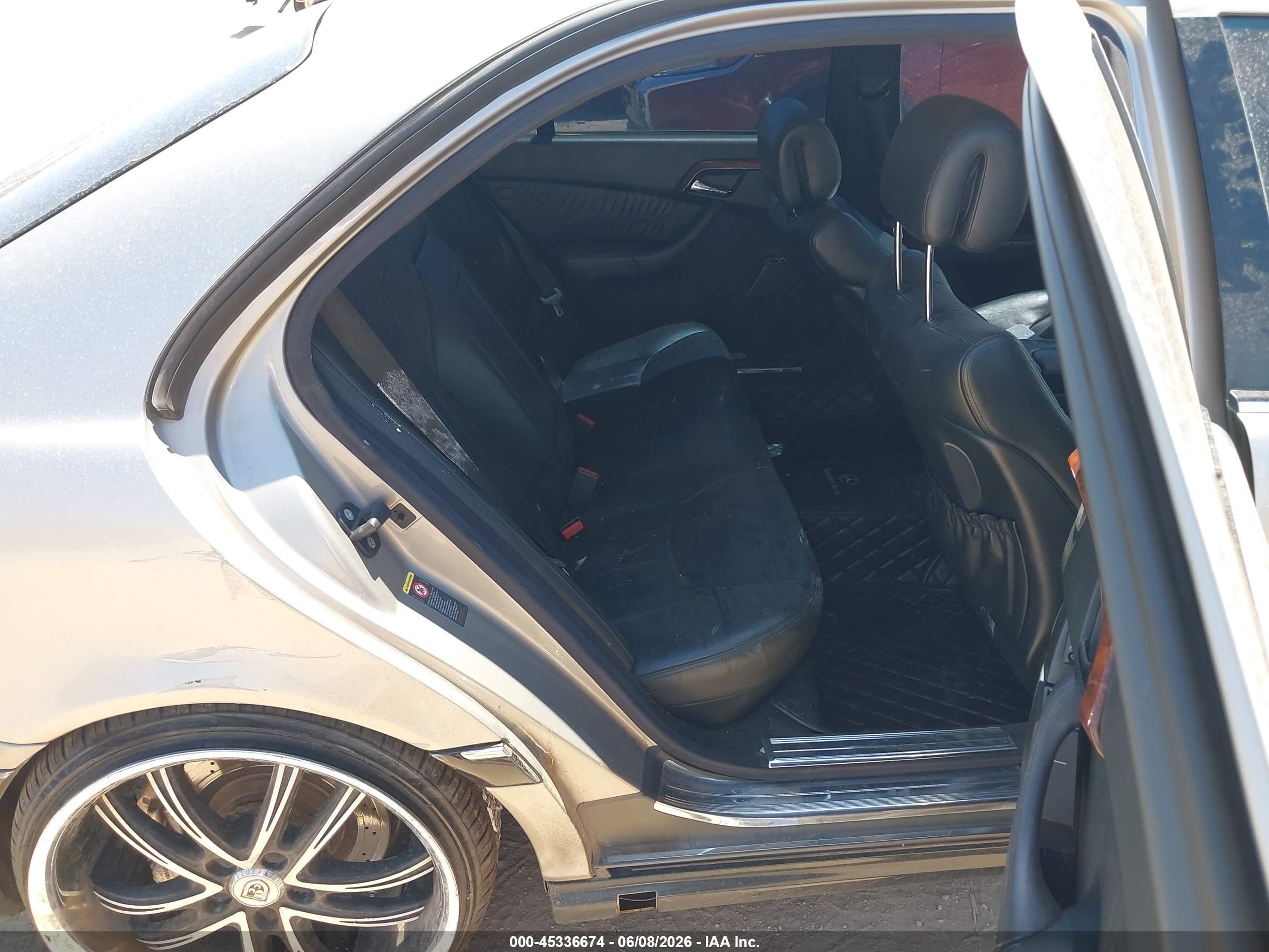 2005 Mercedes-benz S 55 Amg   Champagne vin: WDBNG74J45A456158