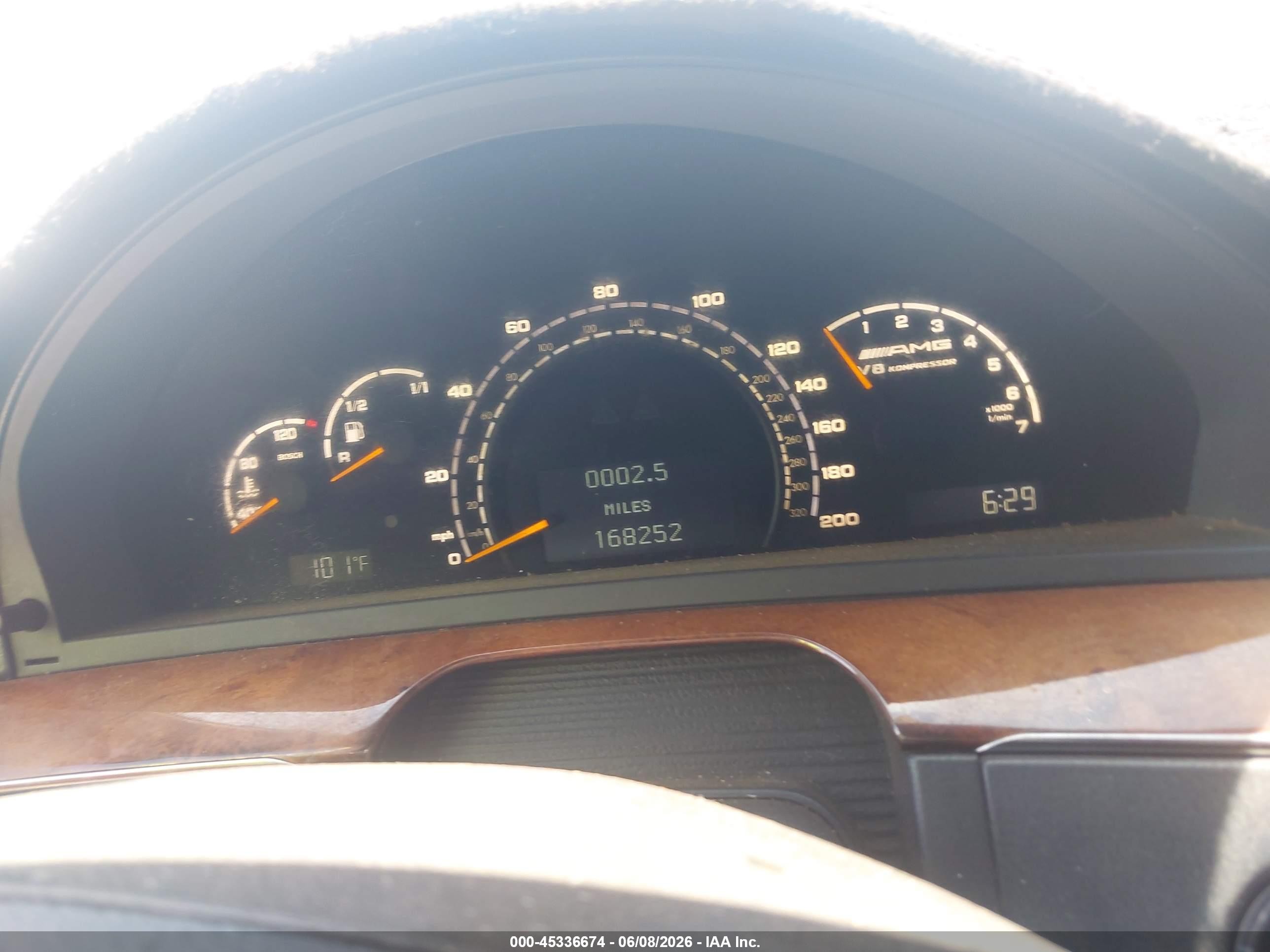 2005 Mercedes-benz S 55 Amg   Champagne vin: WDBNG74J45A456158