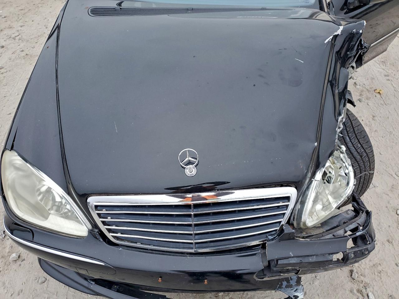 2004 Mercedes-benz S 55 Amg Черный vin: WDBNG74J54A423345