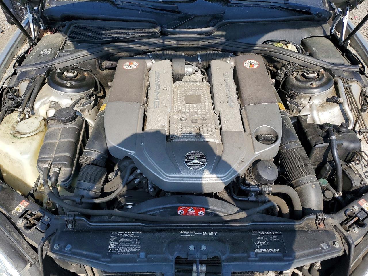 2004 Mercedes Benz S 55 Amg Silver vin: WDBNG74J74A399338