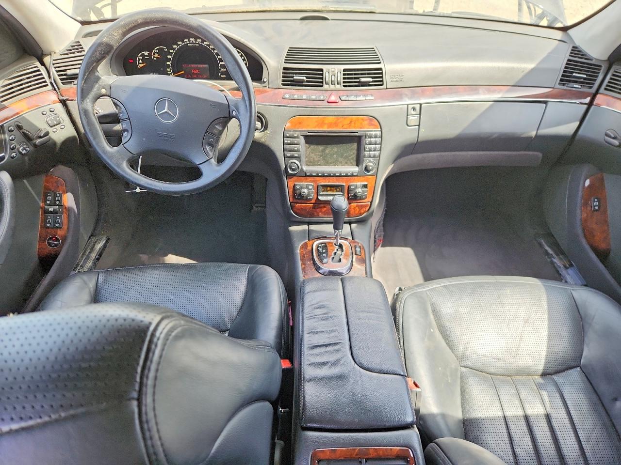2003 Mercedes-benz S 55 Amg Black vin: WDBNG74JX3A370933