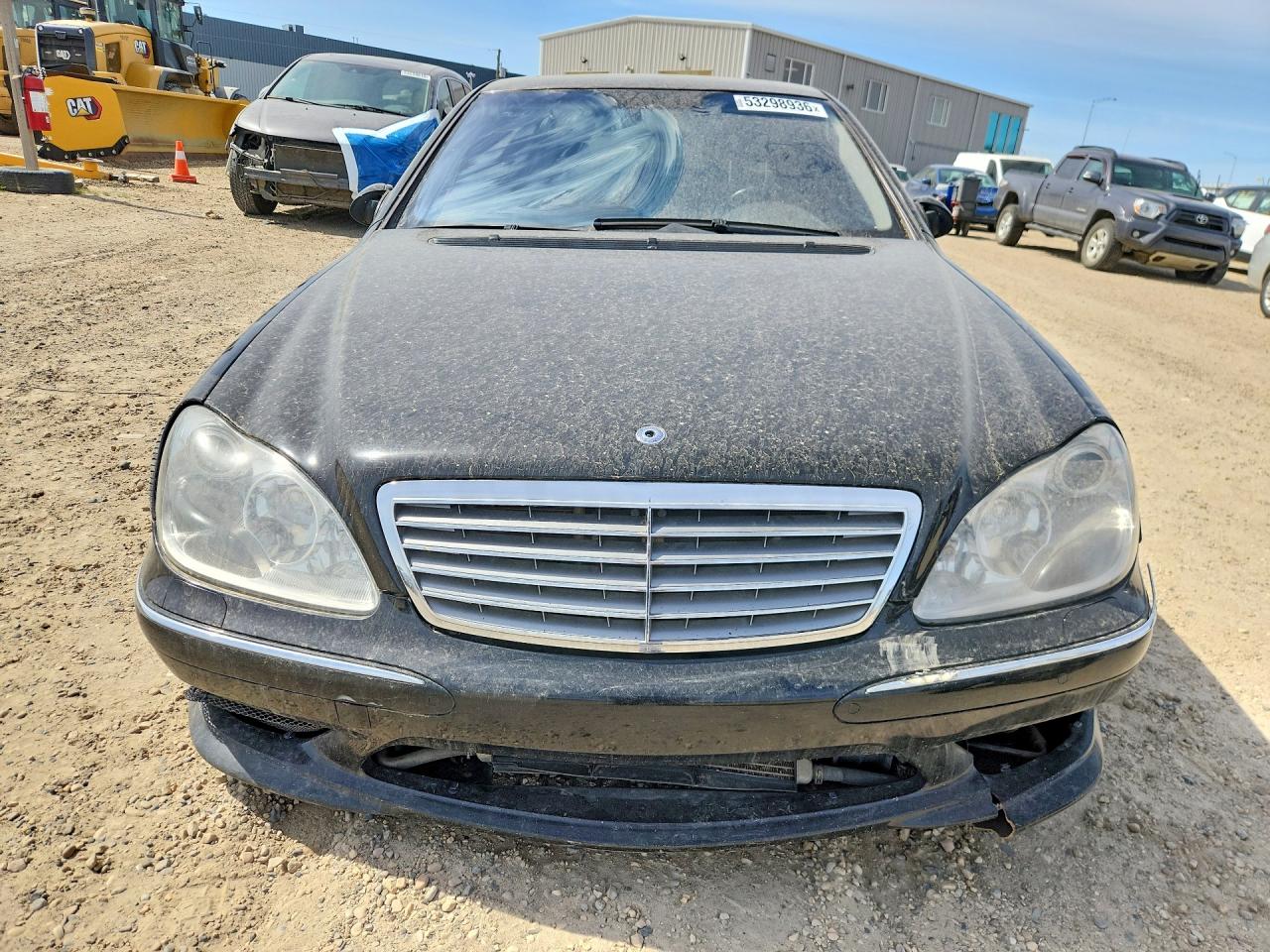2003 Mercedes-benz S 55 Amg Black vin: WDBNG74JX3A370933