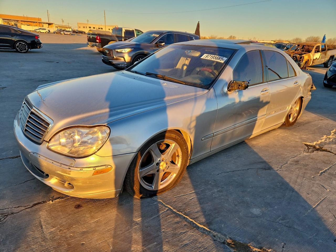 2004 Mercedes-benz S 500 Серебряный vin: WDBNG75J04A406130