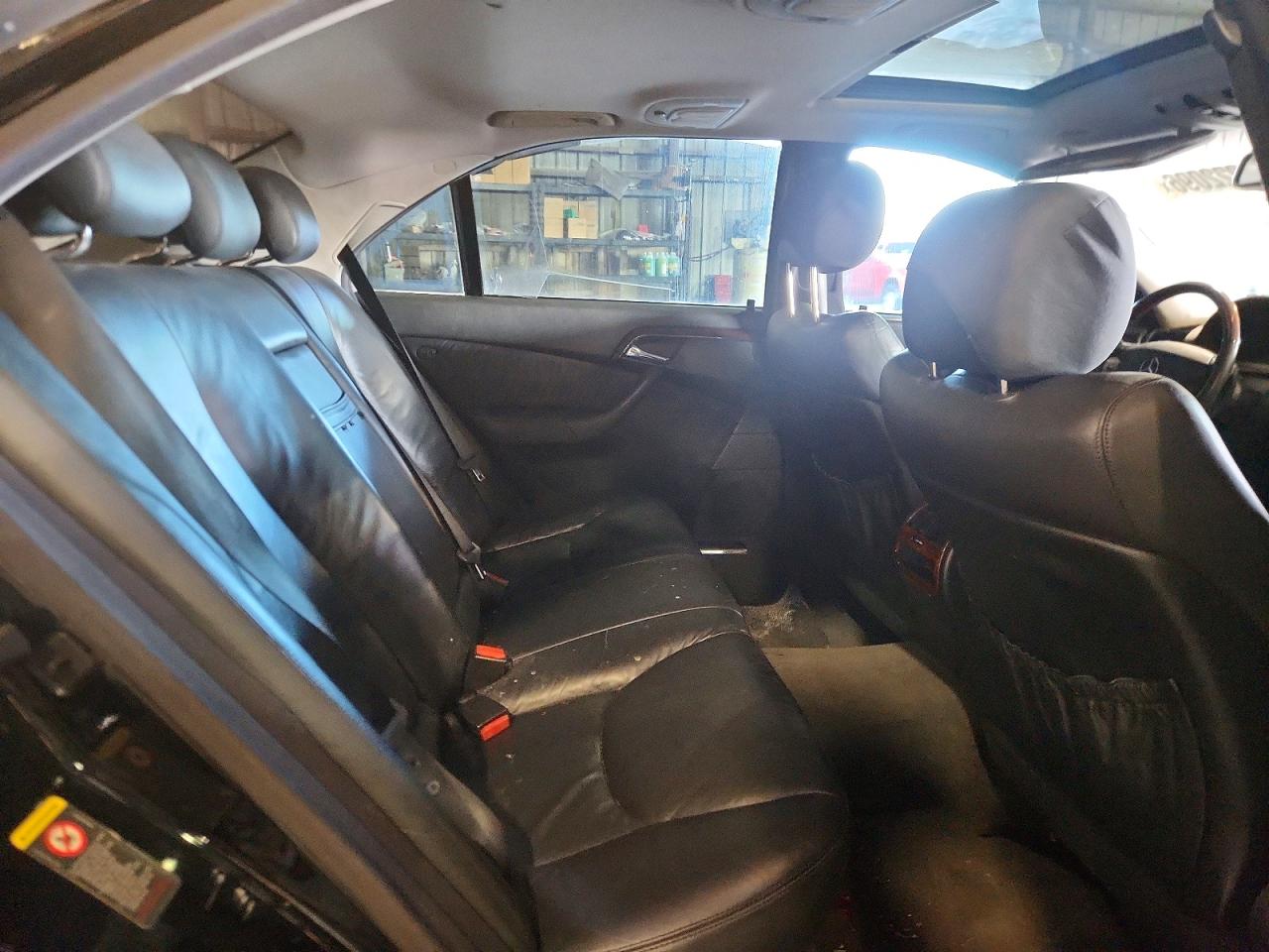 2005 Mercedes-benz S 500 Black vin: WDBNG75J05A436214