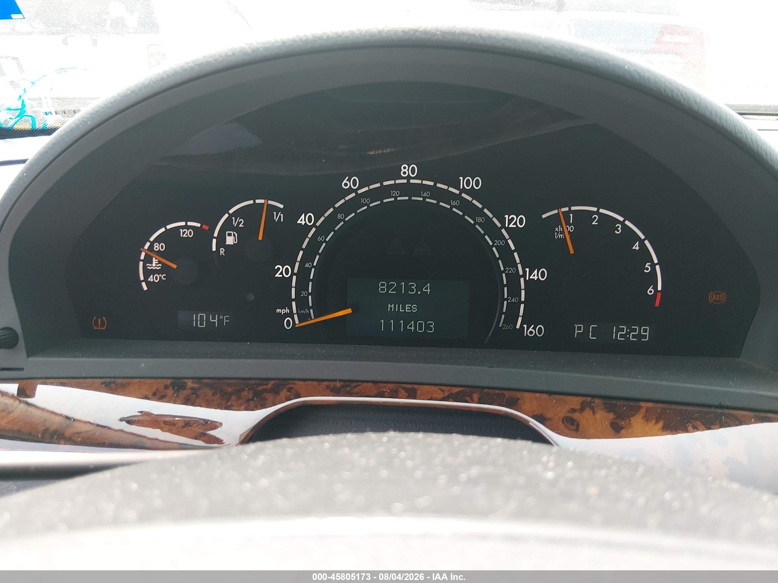 2006 Mercedes-benz S 500   Black vin: WDBNG75J06A465584