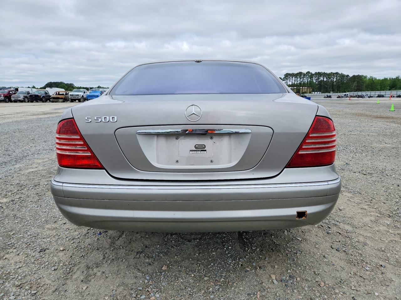 2006 Mercedes-benz S 500 Серый vin: WDBNG75J06A484488