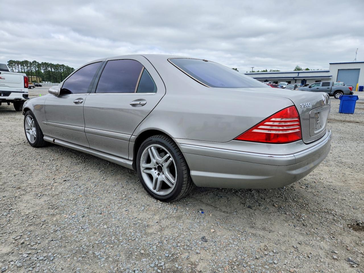2006 Mercedes-benz S 500 Серый vin: WDBNG75J06A484488