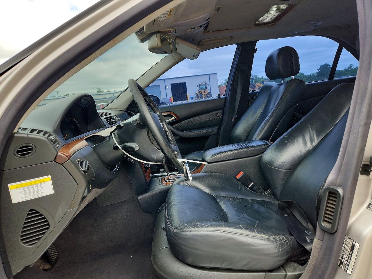 2006 Mercedes-benz S 500 Серый vin: WDBNG75J06A484488