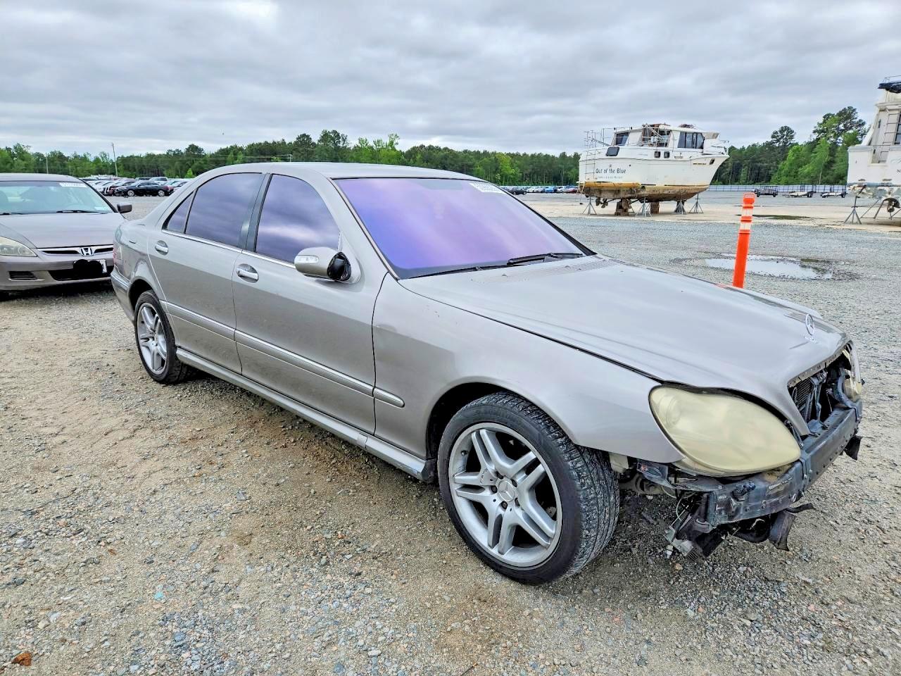 2006 Mercedes-benz S 500 Серый vin: WDBNG75J06A484488