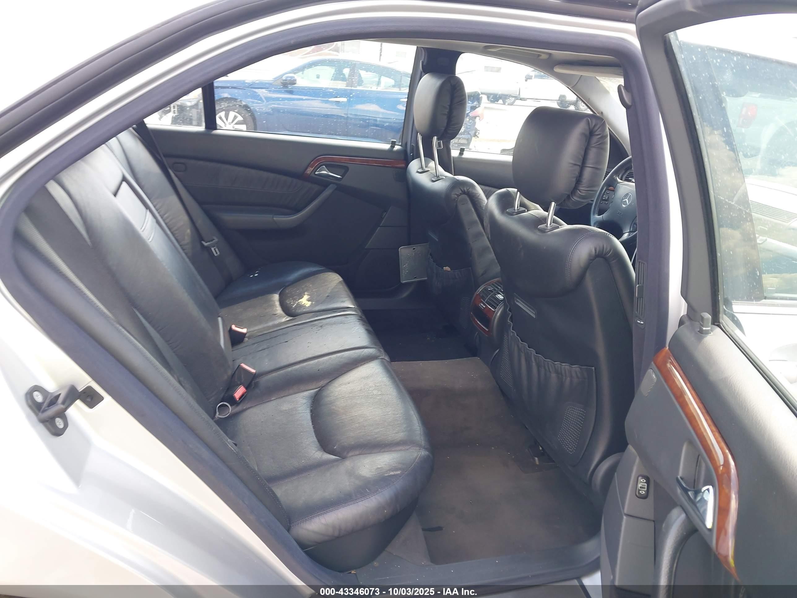 2000 Mercedes-benz S 500   Silver vin: WDBNG75J0YA026212