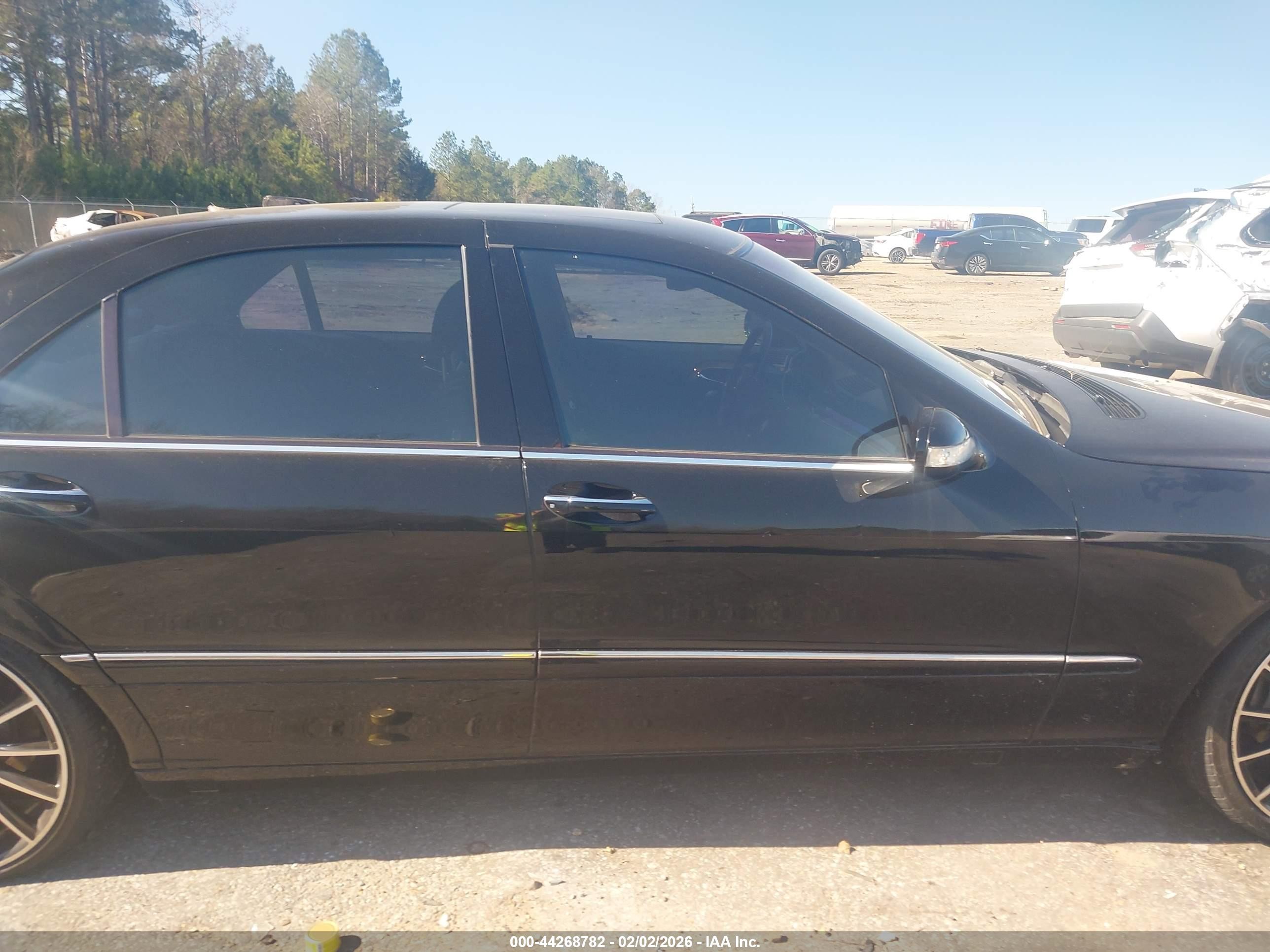 2004 Mercedes-benz S 500 Black vin: WDBNG75J14A387619