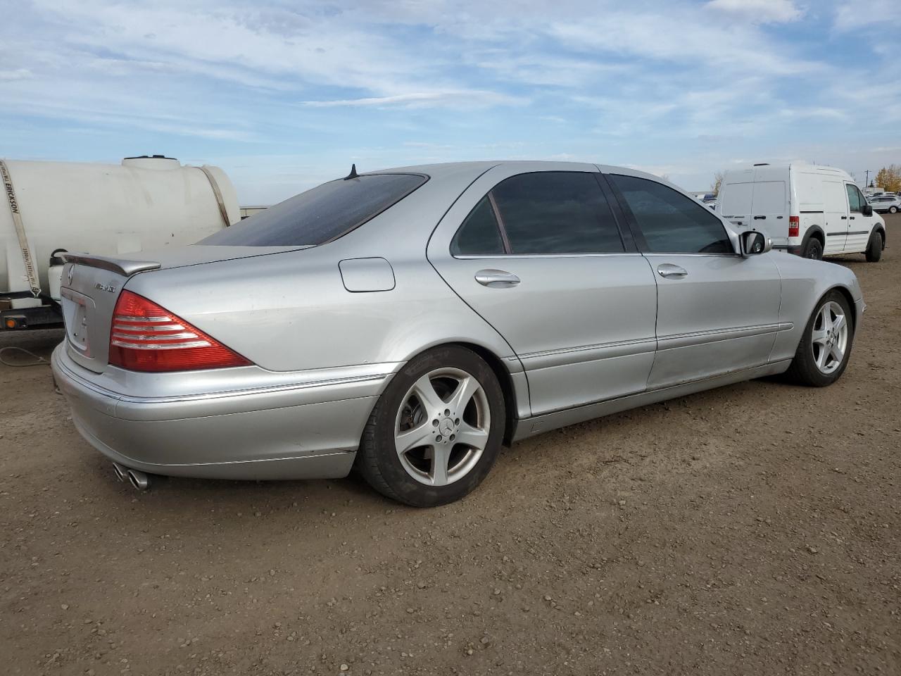 2004 Mercedes-benz S 500 Серебряный vin: WDBNG75J14A396787