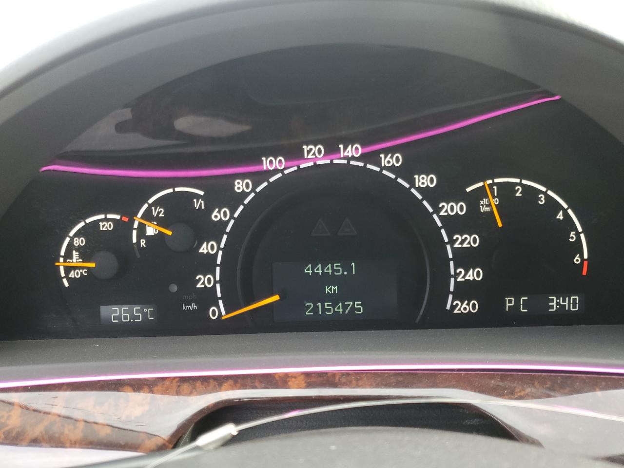 2004 Mercedes-benz S 500 Серебряный vin: WDBNG75J14A396787