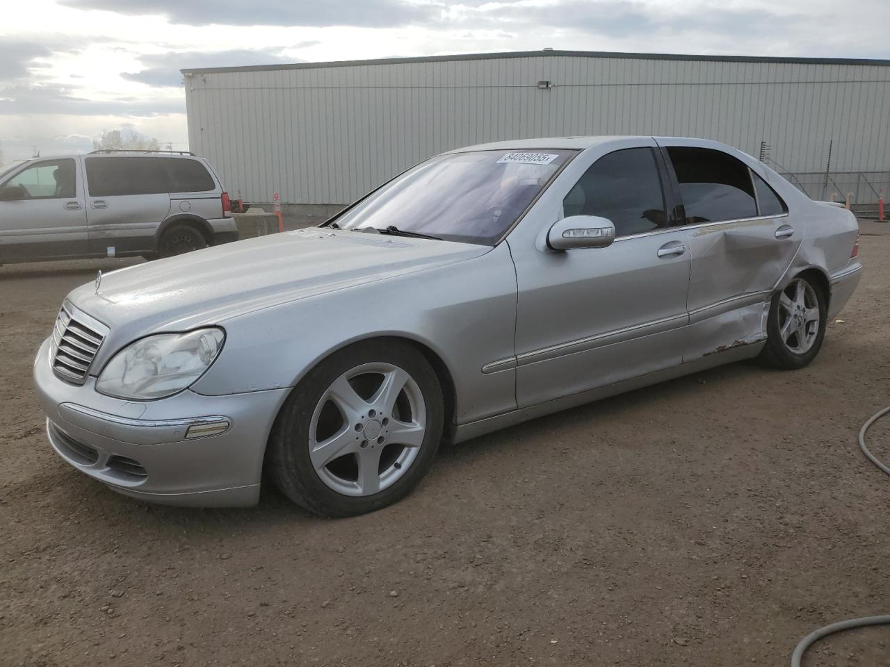 2004 Mercedes-benz S 500 Серебряный vin: WDBNG75J14A396787