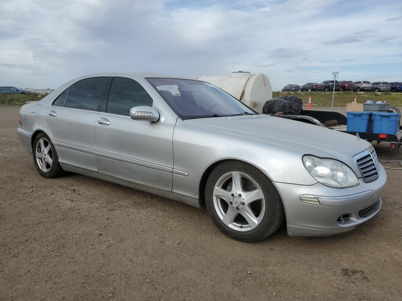 2004 Mercedes-benz S 500 Серебряный vin: WDBNG75J14A396787