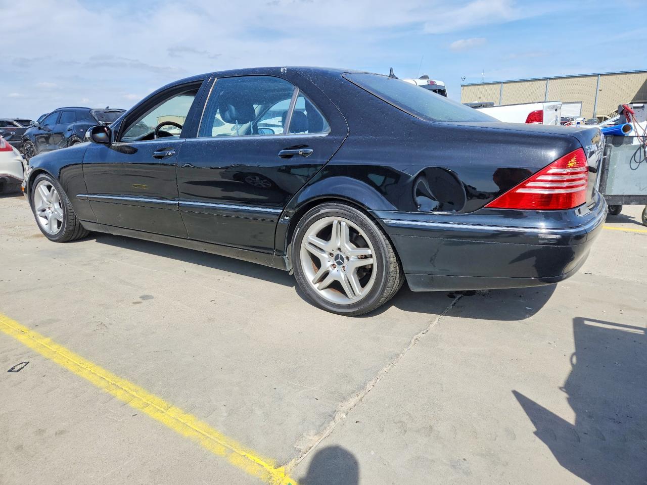 2004 Mercedes Benz S 500 Черный vin: WDBNG75J14A404502