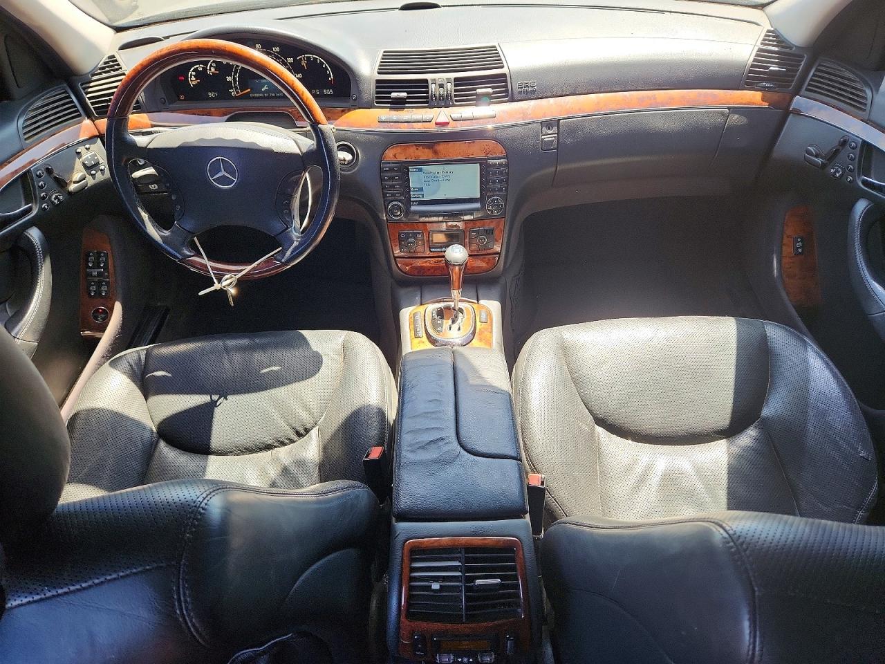 2005 Mercedes-benz S 500 Черный vin: WDBNG75J15A438618