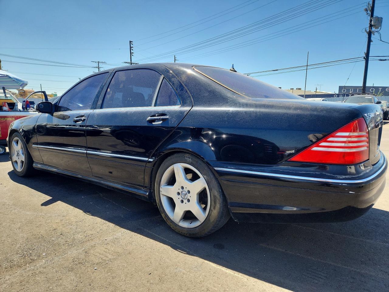 2005 Mercedes-benz S 500 Черный vin: WDBNG75J15A438618