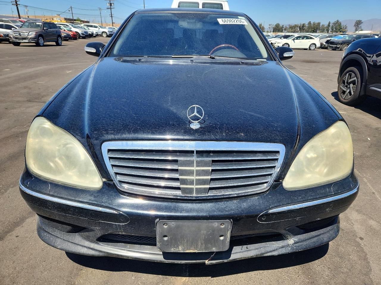 2005 Mercedes-benz S 500 Черный vin: WDBNG75J15A438618