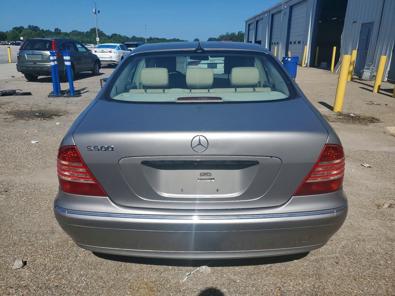 2005 Mercedes-benz S 500 Silver vin: WDBNG75J15A452289