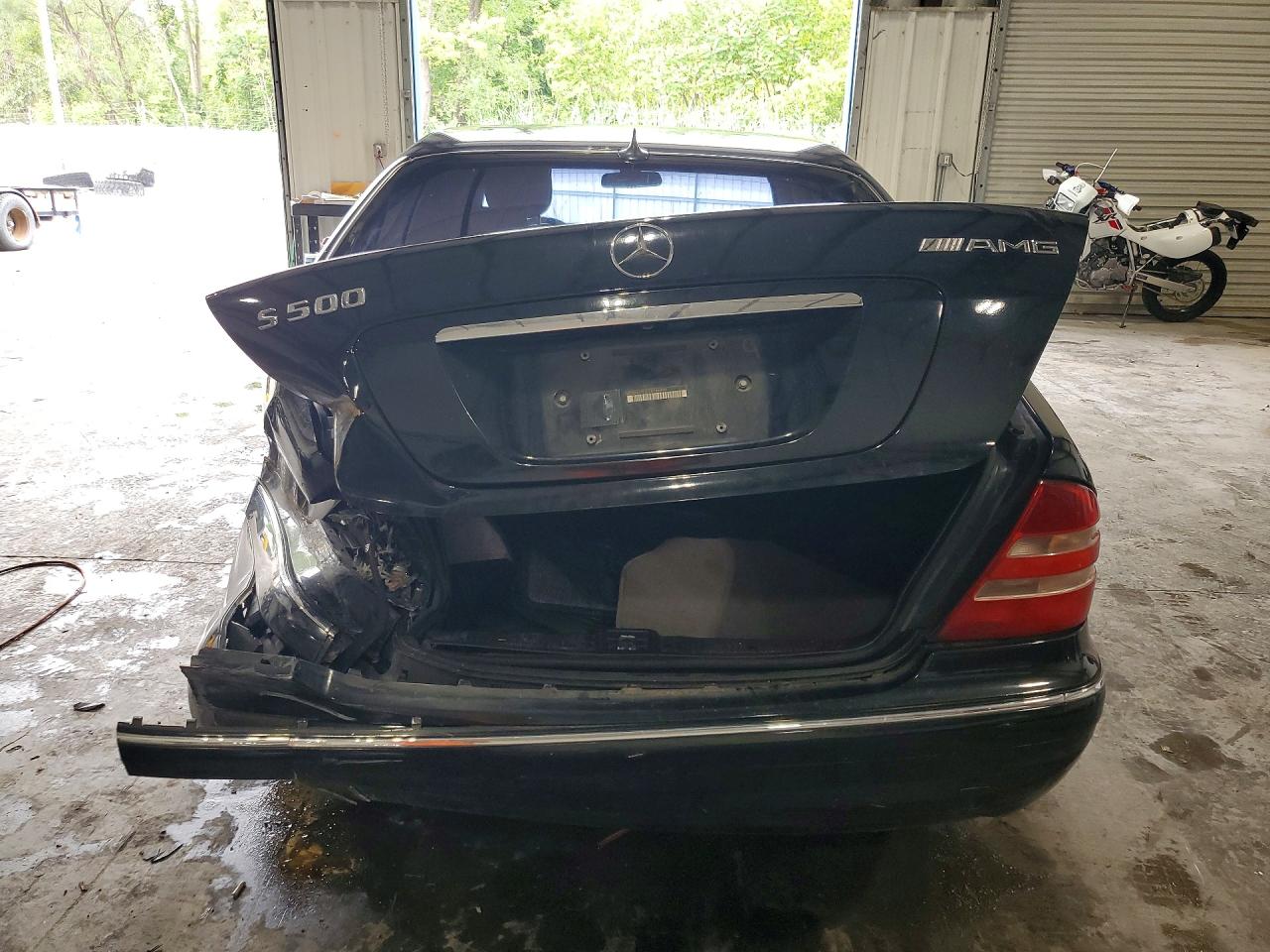 2001 Mercedes-benz S 500 Black vin: WDBNG75J21A186890