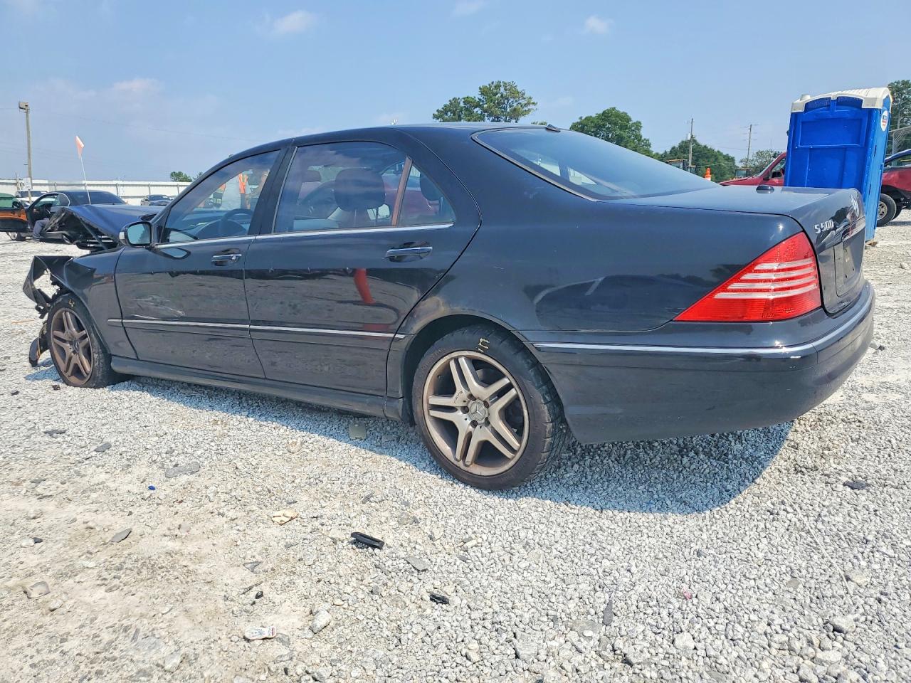 2006 Mercedes-benz S 500 Black vin: WDBNG75J26A471807