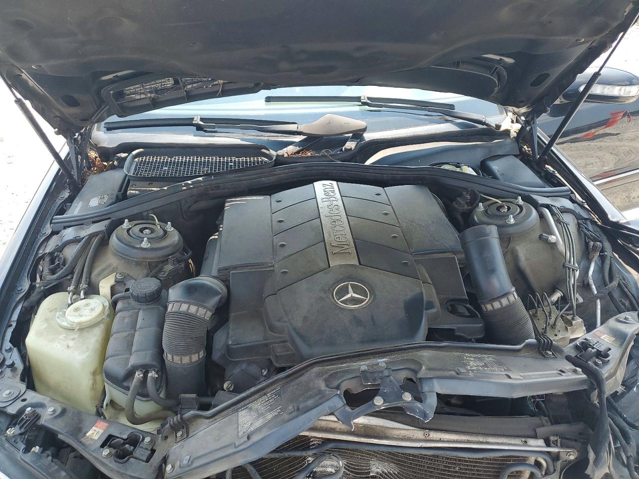 2006 Mercedes-benz S 500 Black vin: WDBNG75J26A471807
