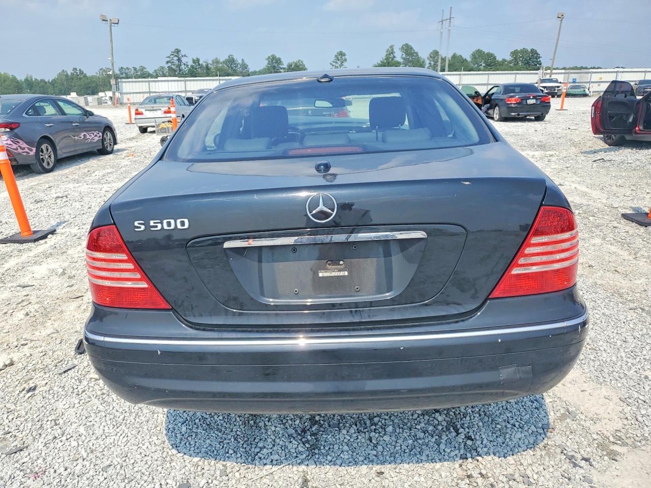 2006 Mercedes-benz S 500 Black vin: WDBNG75J26A471807