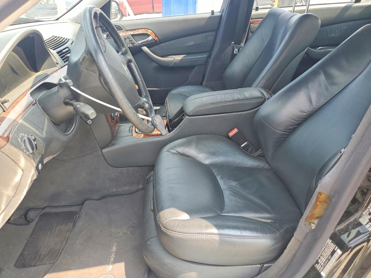 2006 Mercedes-benz S 500 Black vin: WDBNG75J26A471807