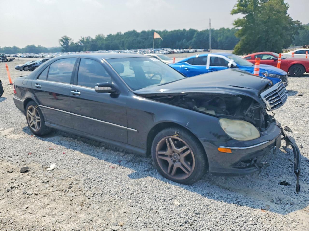2006 Mercedes-benz S 500 Black vin: WDBNG75J26A471807
