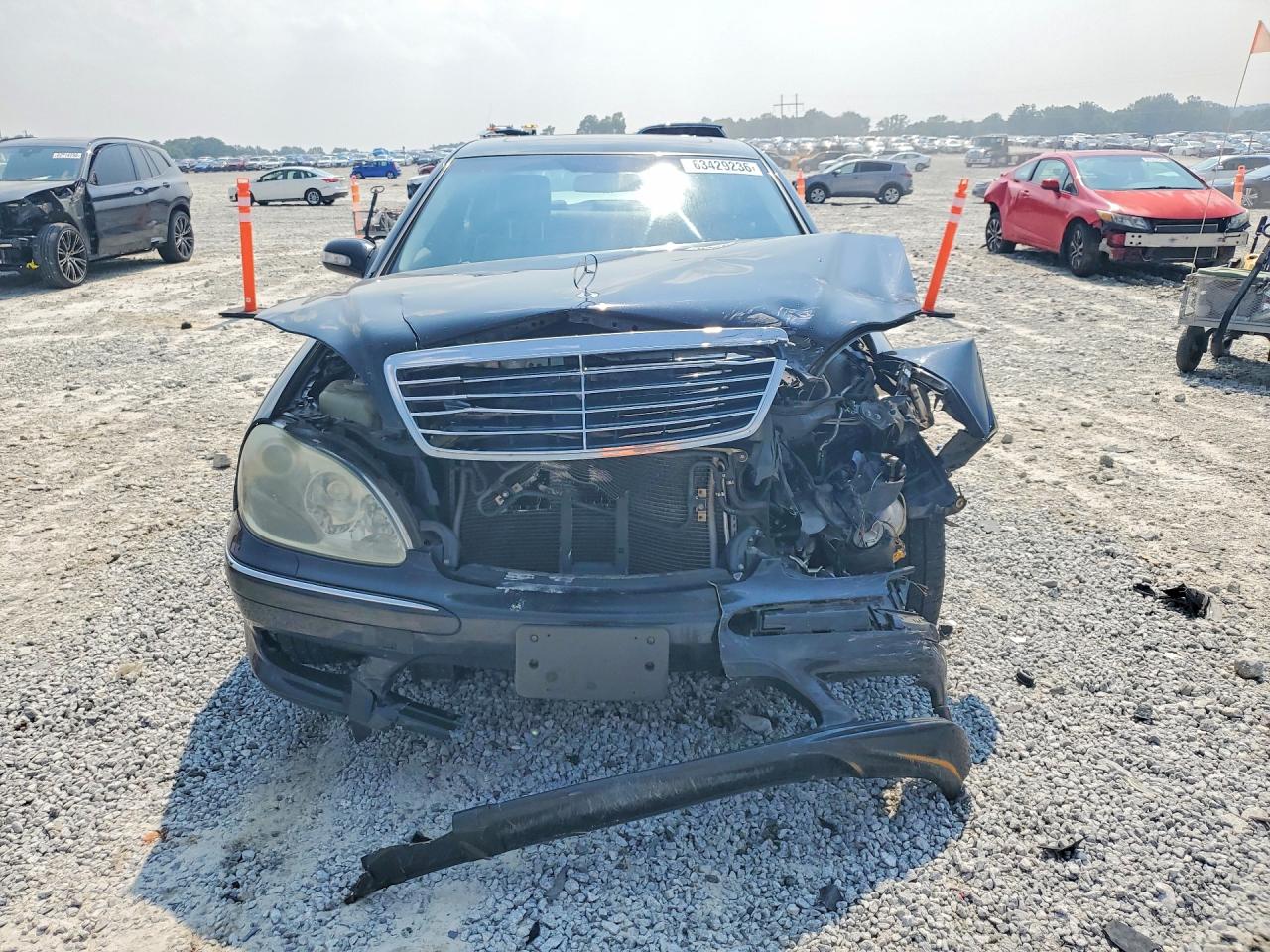 2006 Mercedes-benz S 500 Black vin: WDBNG75J26A471807