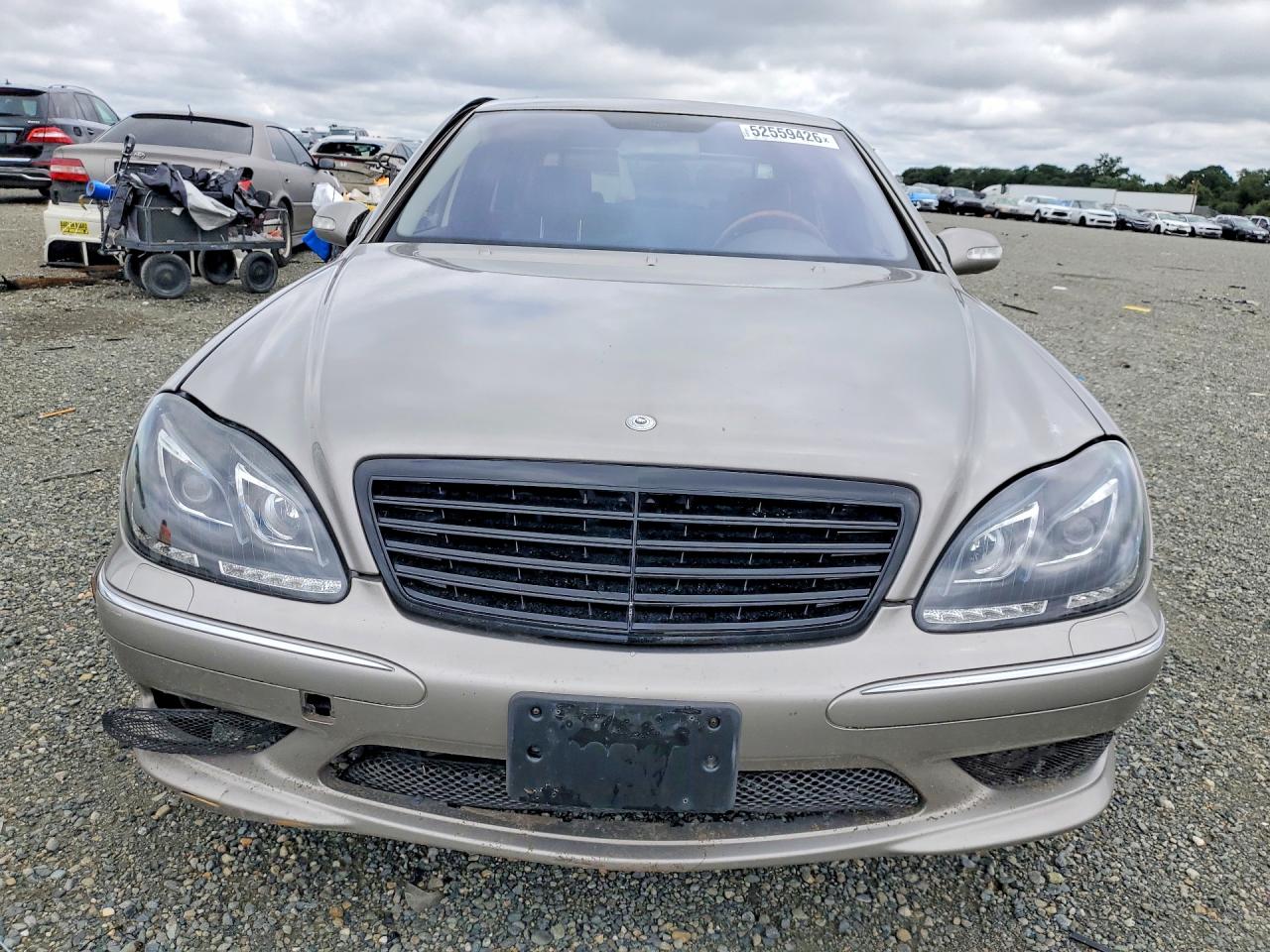 2006 Mercedes-benz S 500 Gray vin: WDBNG75J26A480989