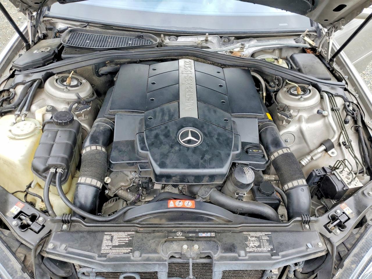 2006 Mercedes-benz S 500 Gray vin: WDBNG75J26A480989