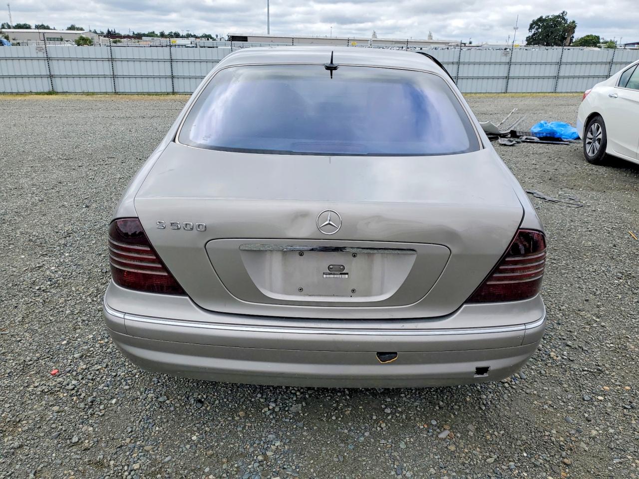 2006 Mercedes-benz S 500 Gray vin: WDBNG75J26A480989