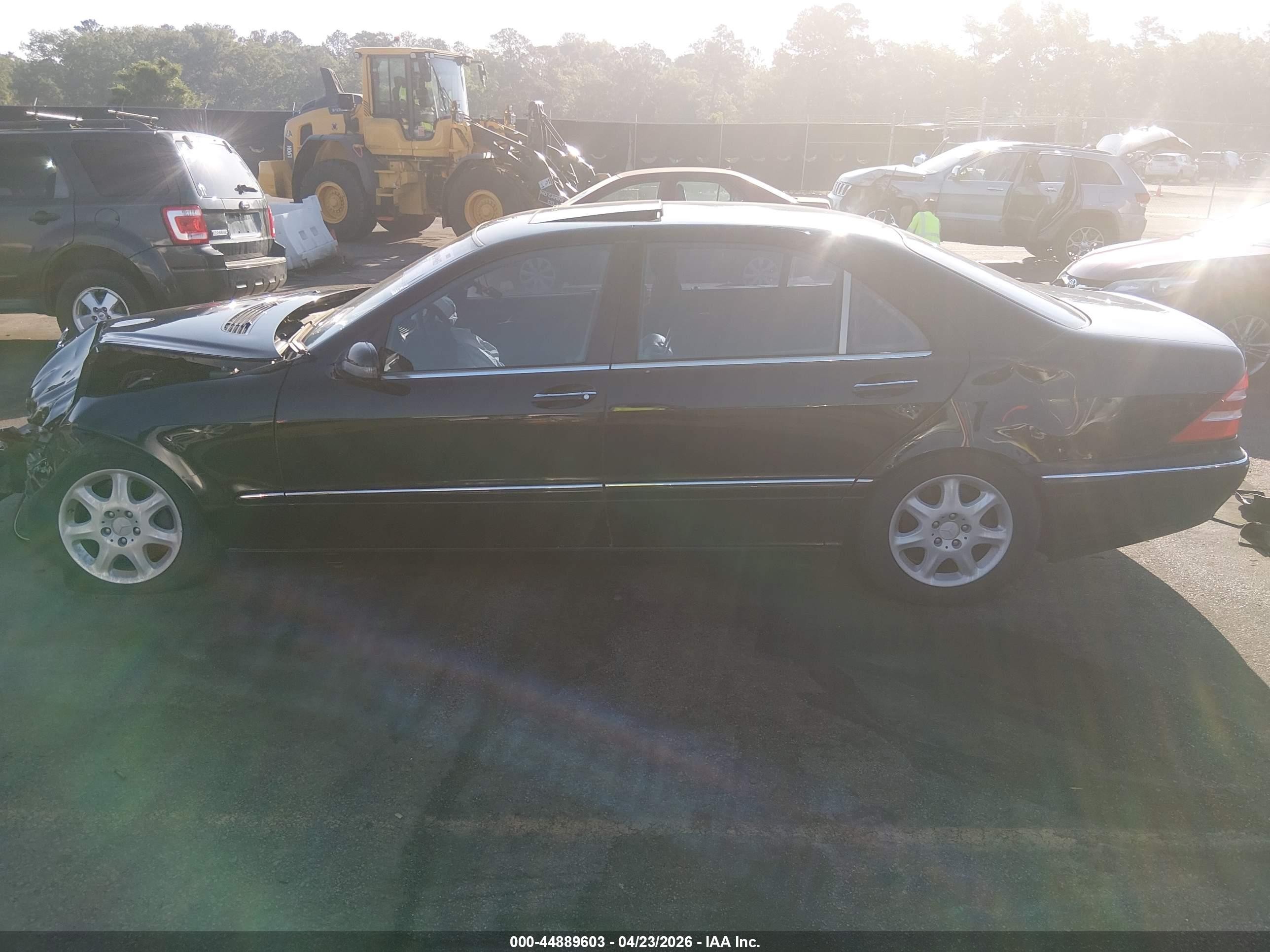 2001 Mercedes-benz S 500   Черный vin: WDBNG75J31A149878