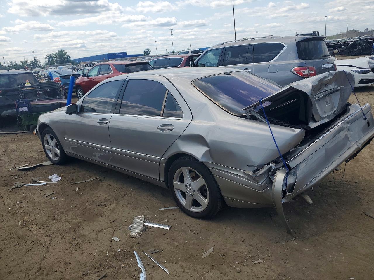 2004 Mercedes-benz S Gray vin: WDBNG75J34A405957