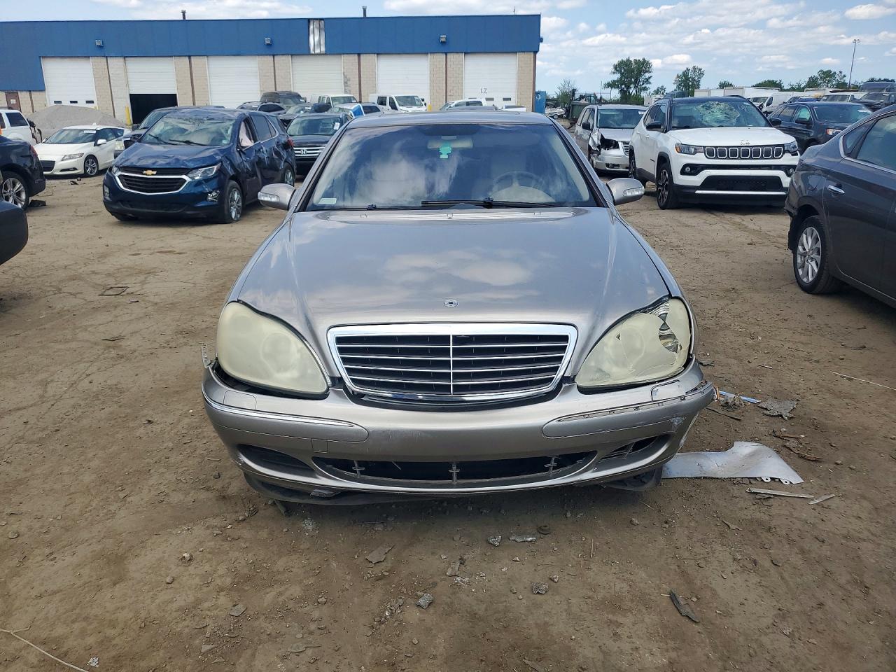 2004 Mercedes-benz S Gray vin: WDBNG75J34A405957