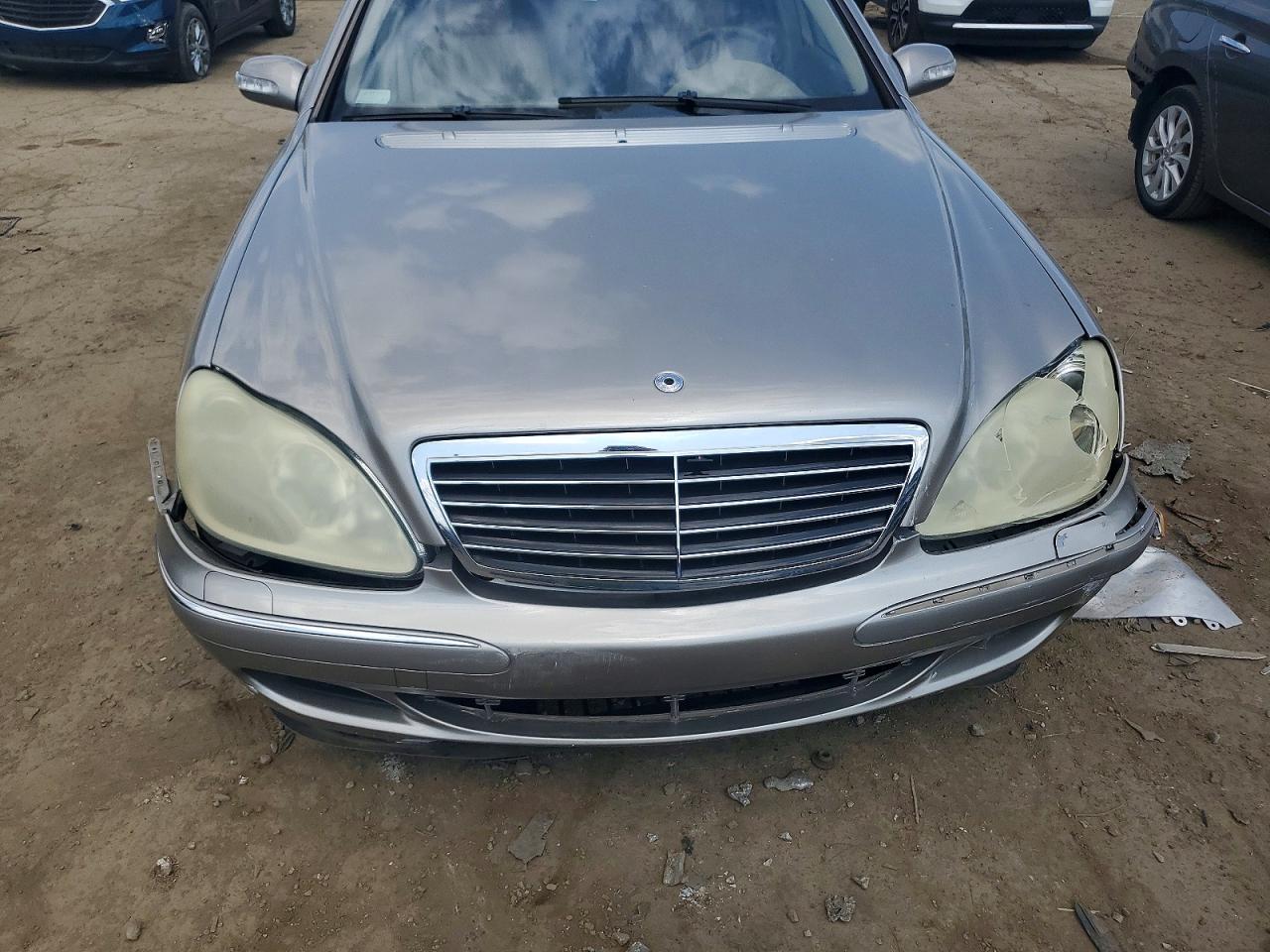 2004 Mercedes-benz S Gray vin: WDBNG75J34A405957