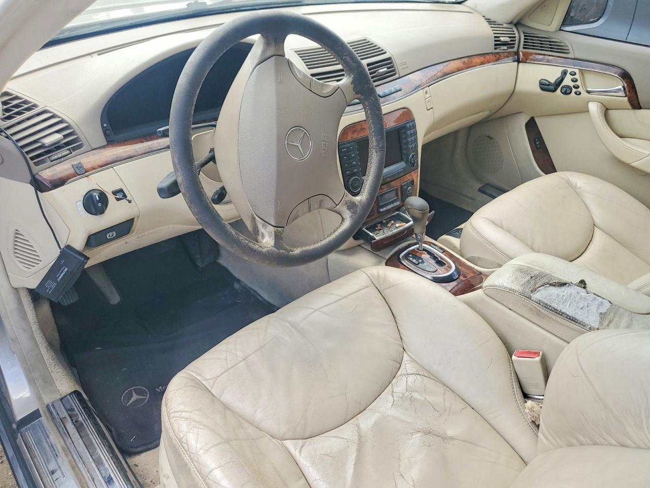 2004 Mercedes-benz S Gray vin: WDBNG75J34A405957