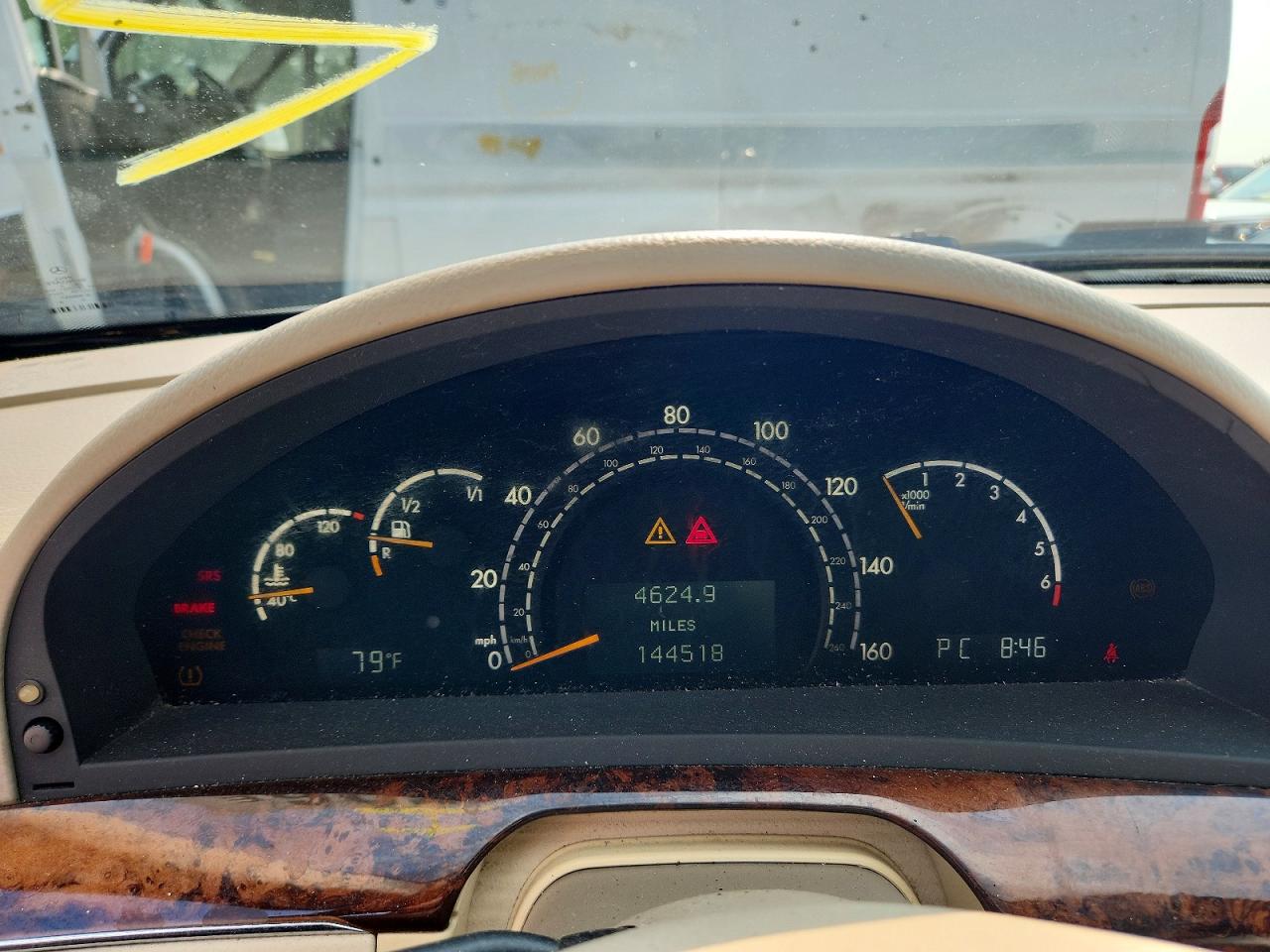2004 Mercedes-benz S Gray vin: WDBNG75J34A405957