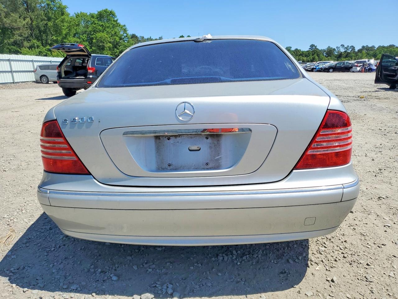 2006 Mercedes-benz S 500 Silver vin: WDBNG75J36A469077
