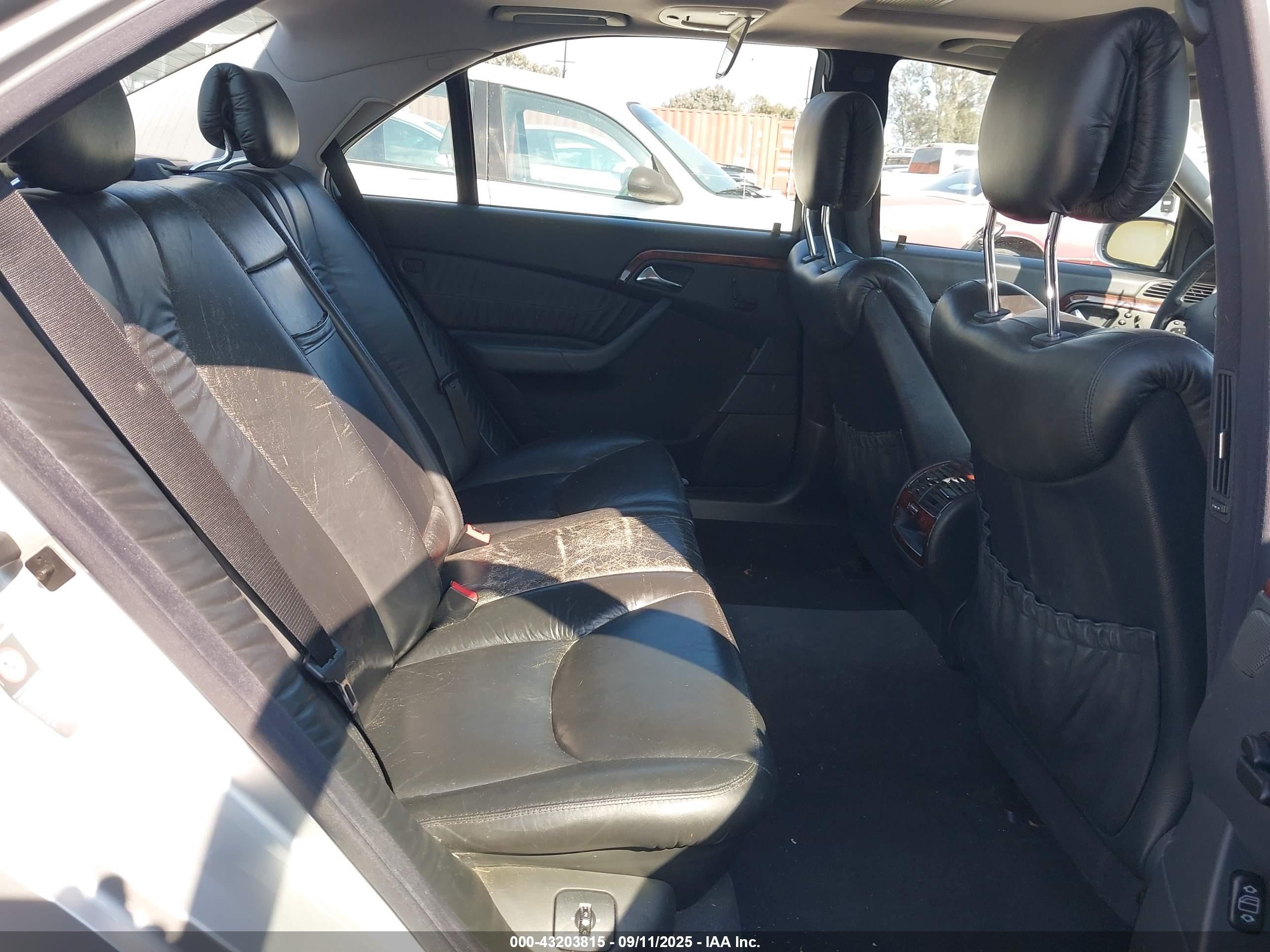2000 Mercedes-benz S 500   Gray vin: WDBNG75J3YA074707