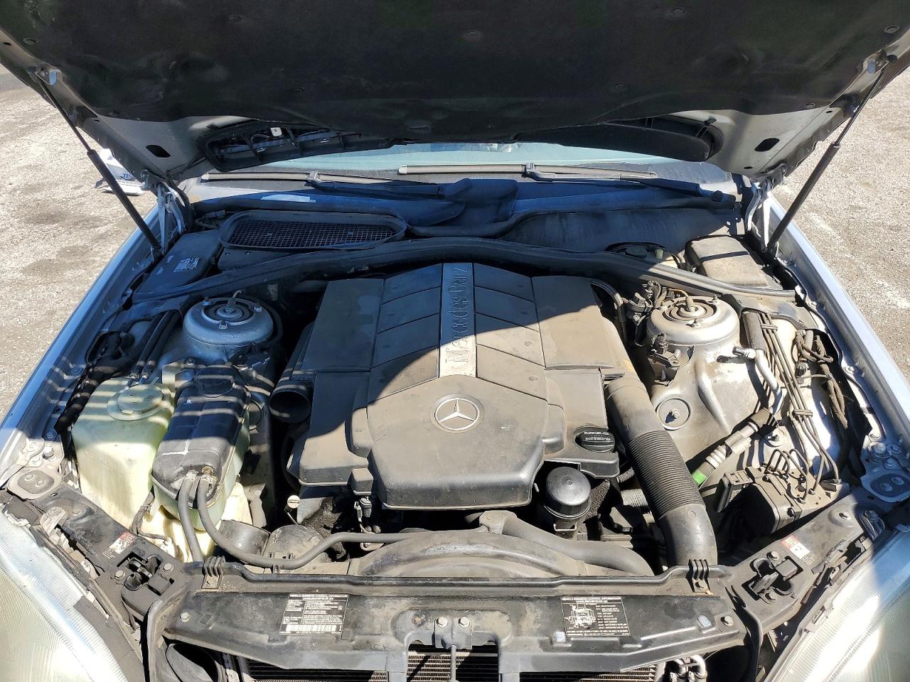 2000 Mercedes-benz S500 Silver vin: WDBNG75J3YA119144
