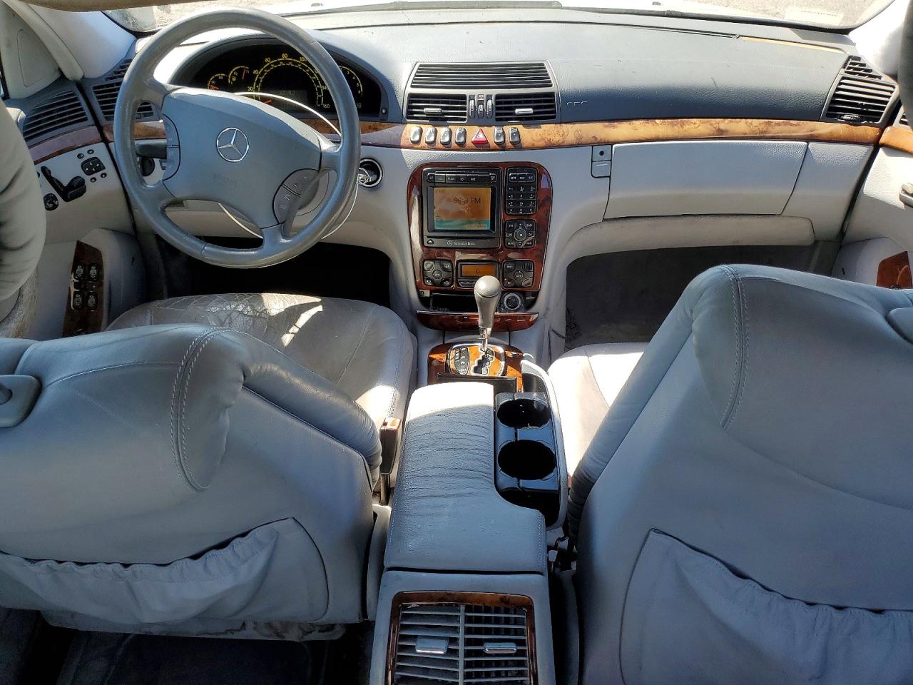2000 Mercedes-benz S500 Silver vin: WDBNG75J3YA119144