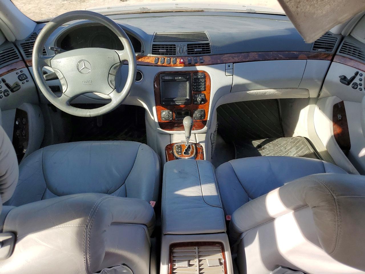 2001 Mercedes-benz S 500 Серебряный vin: WDBNG75J41A175163