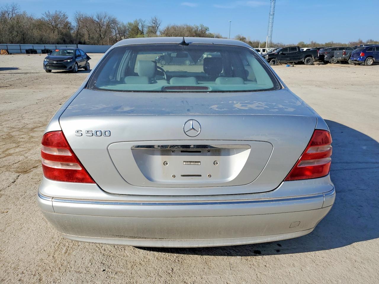 2001 Mercedes-benz S 500 Серебряный vin: WDBNG75J41A175163