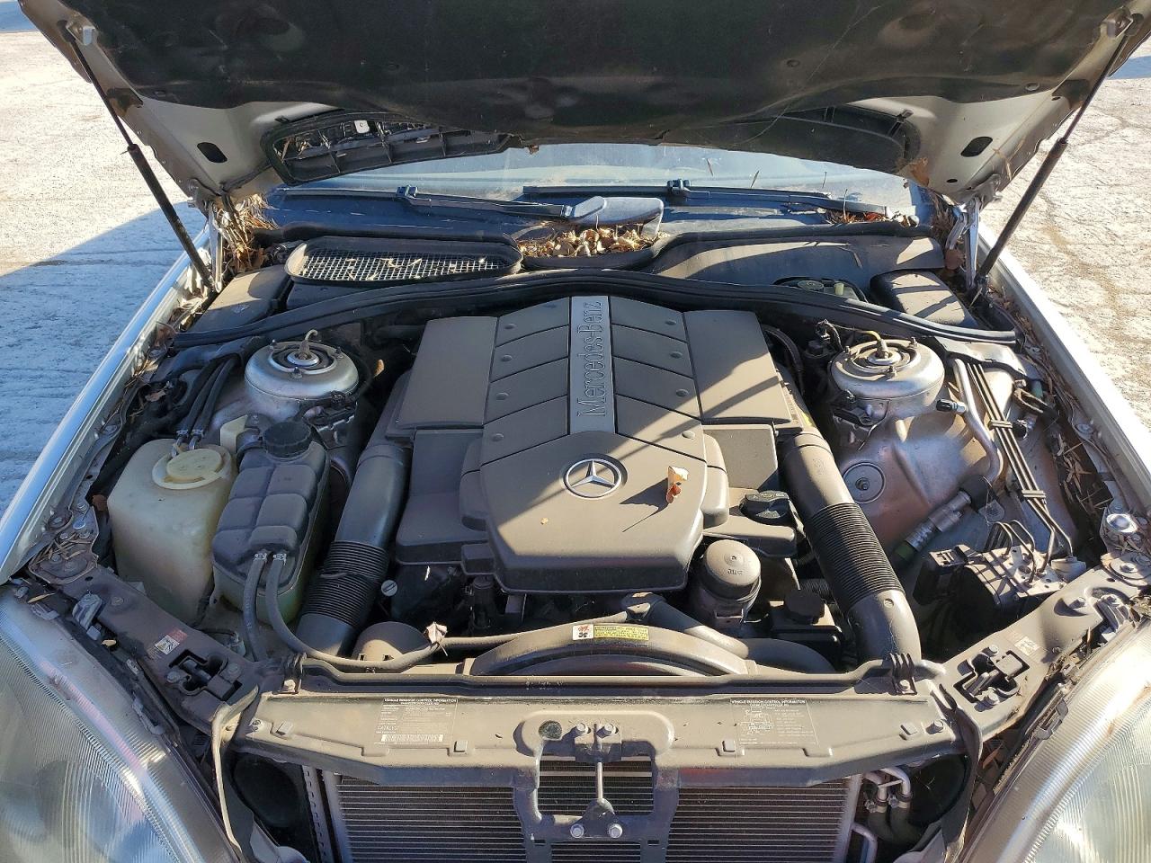 2001 Mercedes-benz S 500 Серебряный vin: WDBNG75J41A175163