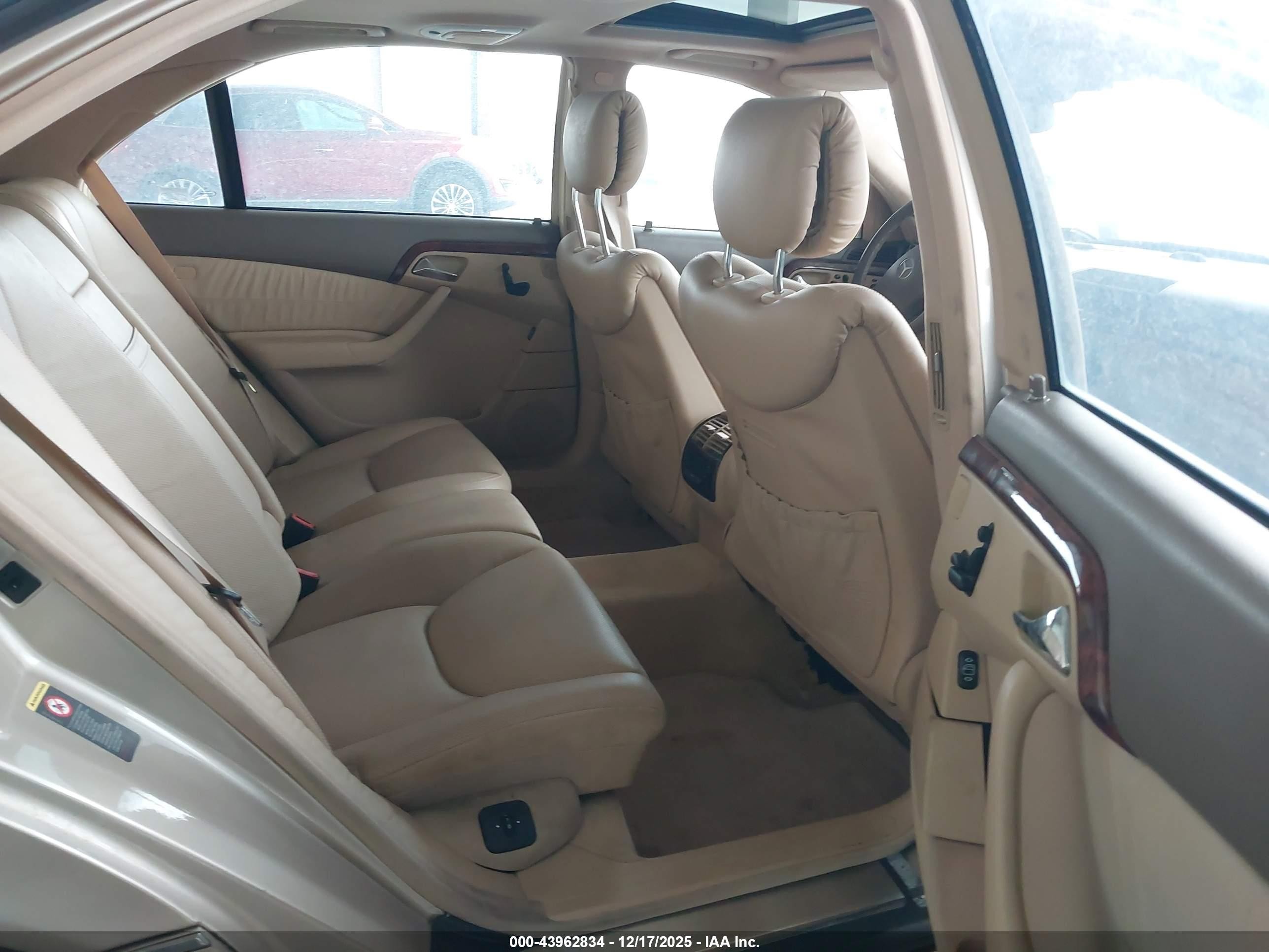 2001 Mercedes-benz S 500   Champagne vin: WDBNG75J41A178368
